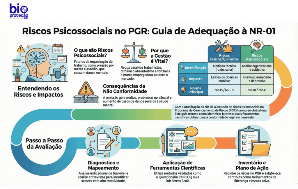Riscos Psicossociais no PGR