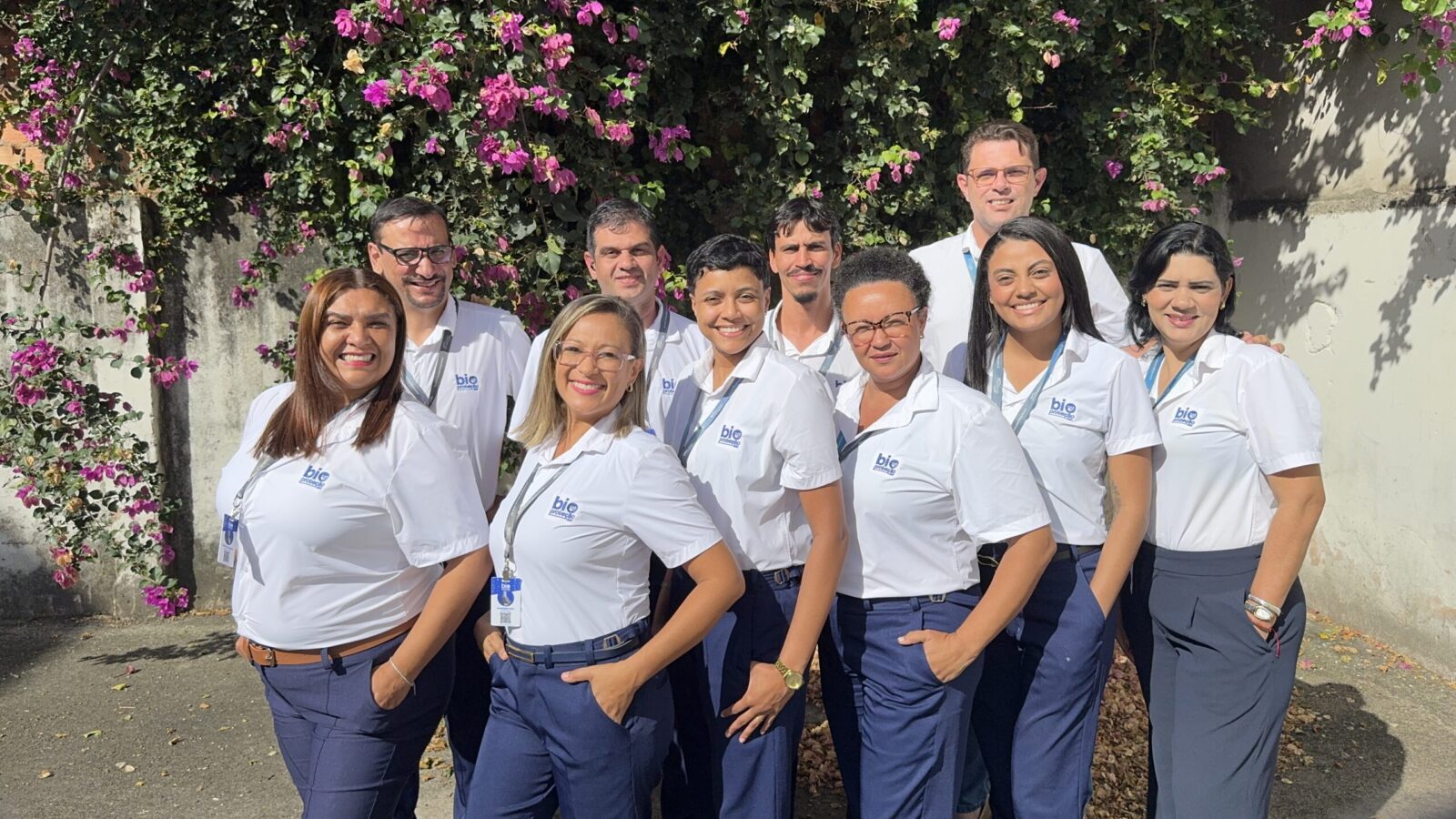 Equipe da Bioproteção reunida na sede em Maceió, Alagoas