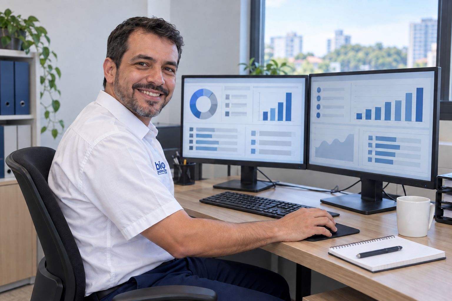 Gestão de SST no eSocial: profissional de departamento pessoal acompanha o painel de prazos dos eventos — Bioproteção