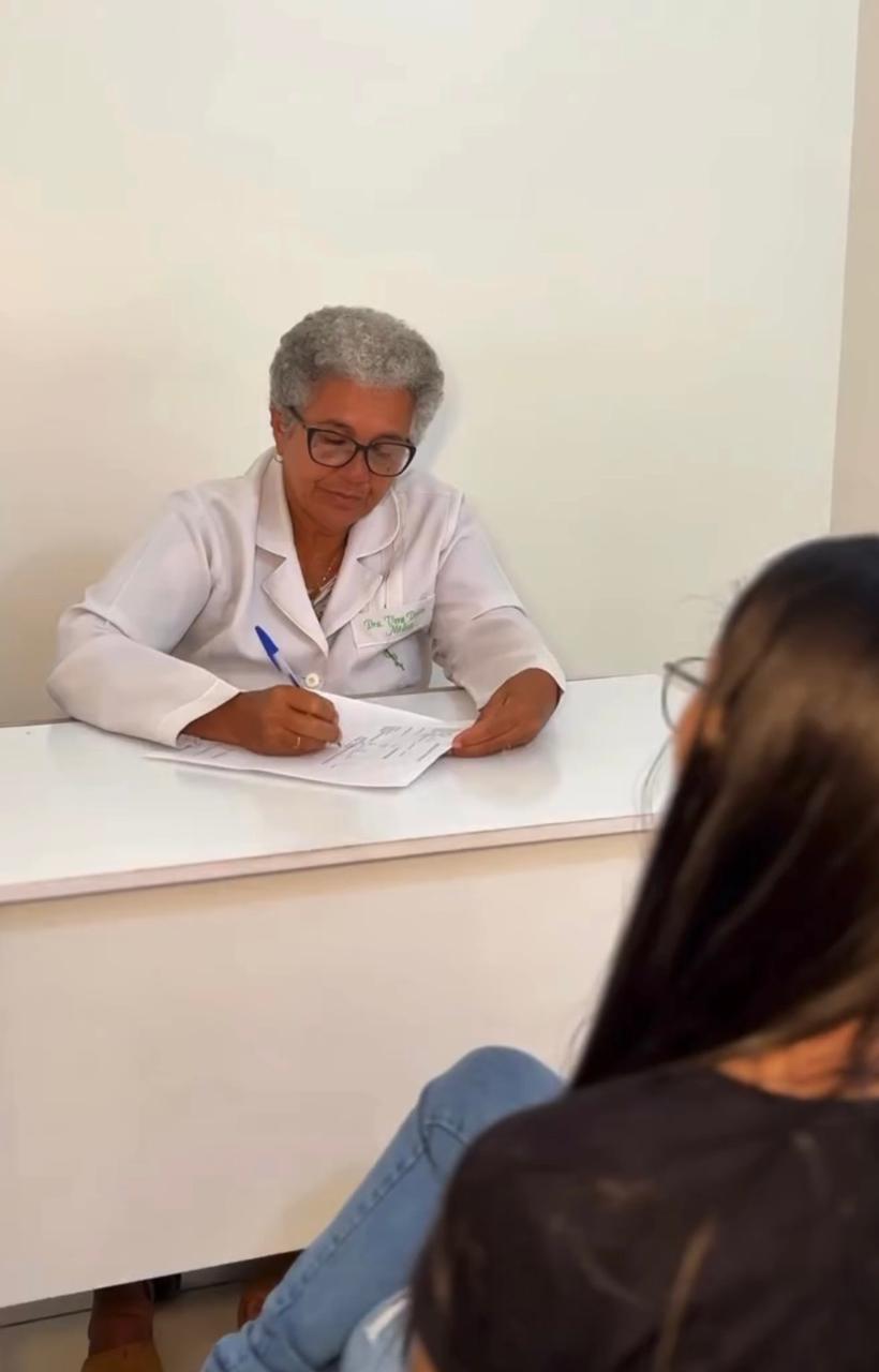 Colaborador realizando exame admissional na rede credenciada da Bioproteção