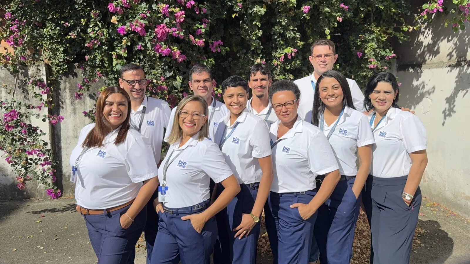 Equipe da Bioproteção reunida na sede em Maceió, Alagoas